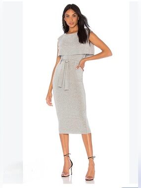 Bailey 44 Drop Out Dress in Heather Grey